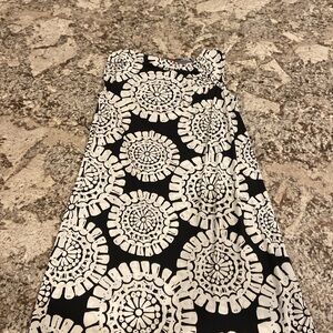 Merona Dress Women’s Black and White Floral